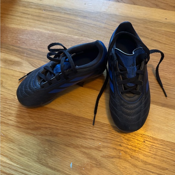 adidas Kids Shoes - Black and Blue - Picture 2 of 2